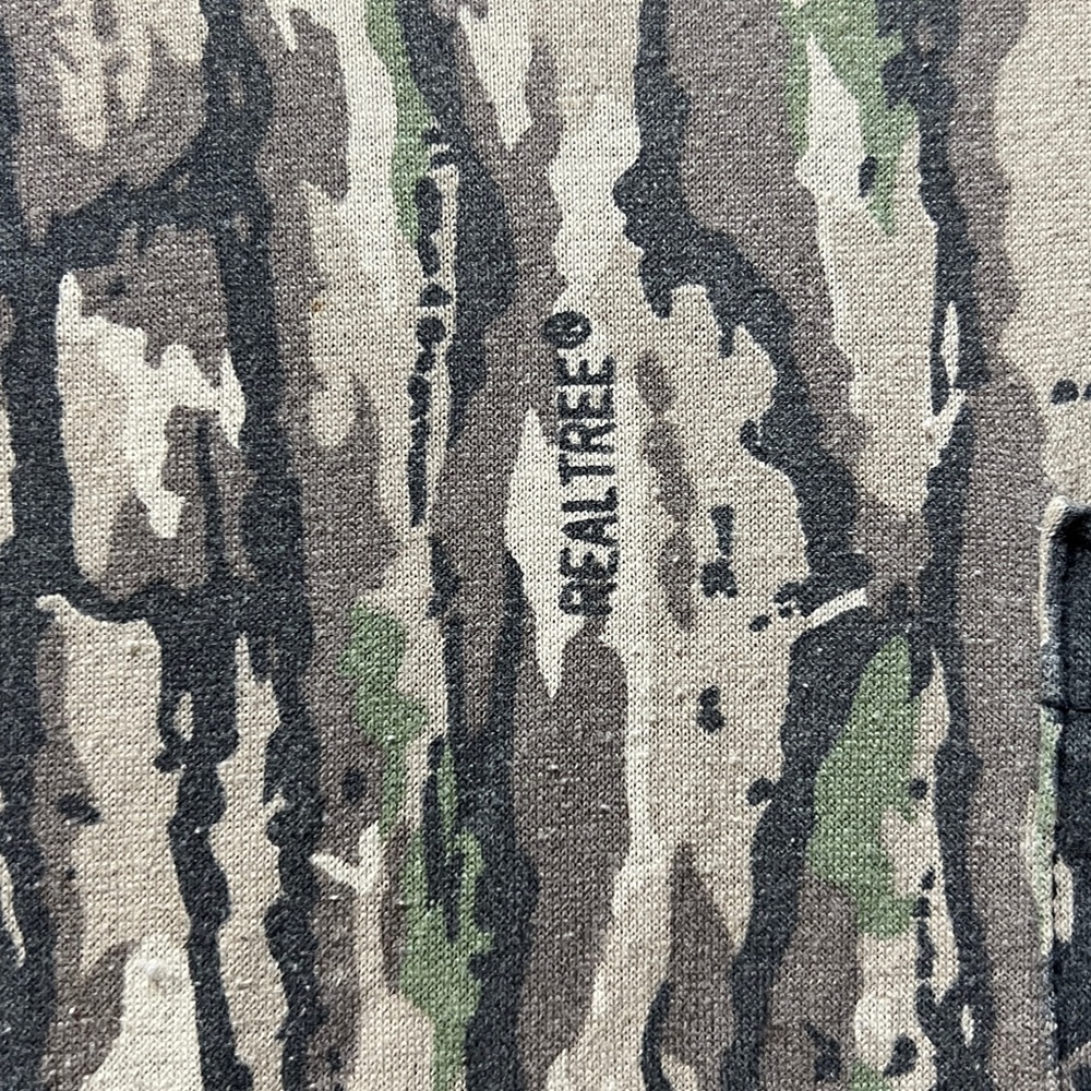 80s Realtree Camo Long Sleeve M Vintage - Picture 4 of 6